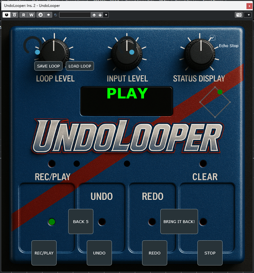 UndoLooper – Infinite Undo / Redo Looping VST